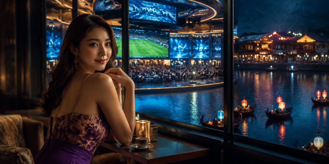 Người dùng theo dõi khuyến mãi cá cược tại quán cà phê Hội An với điện thoại